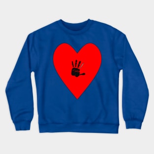 Touch my heart Crewneck Sweatshirt